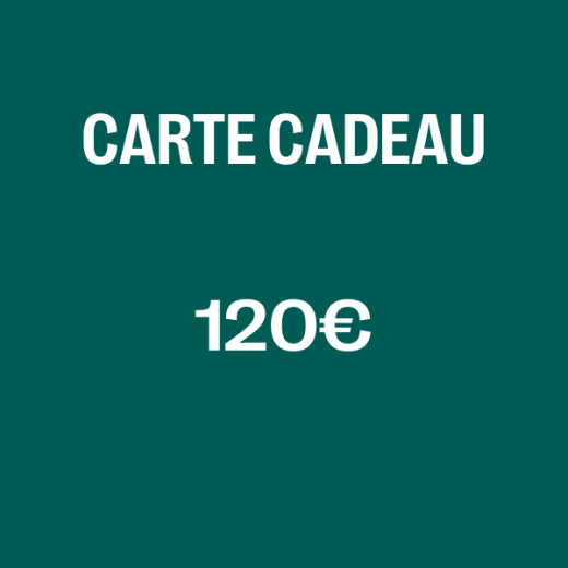 Carte 120€