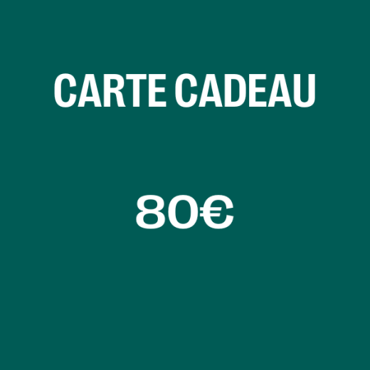 Carte 80€