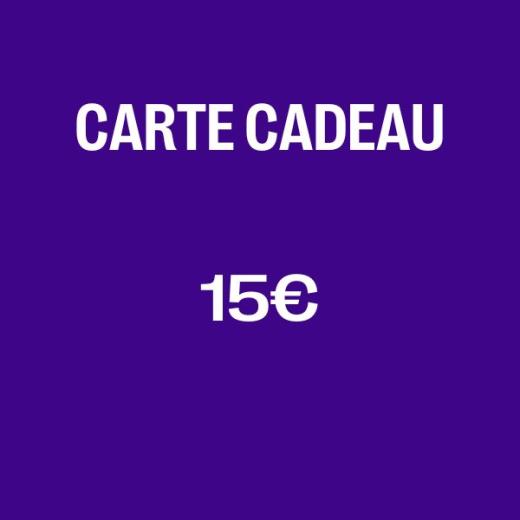 Carte 15€